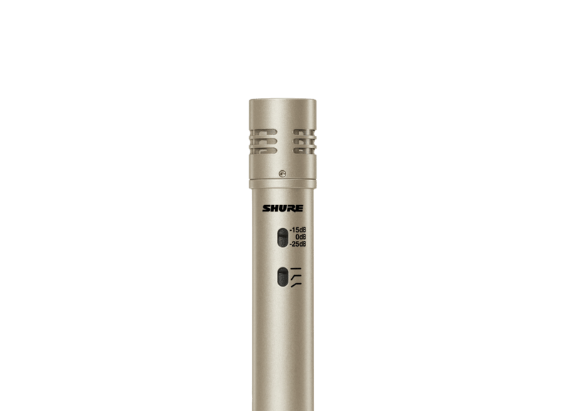 KSM137 - Small Diaphragm Condenser Microphone - Shure USA