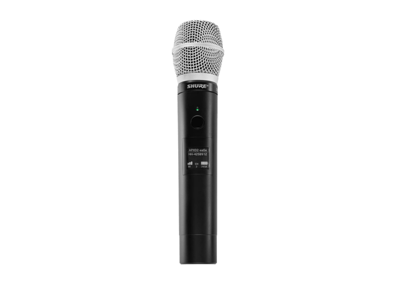MXW2X/SM86 - Handheld Transmitter with SM86 Capsule - Shure Asia Pacific