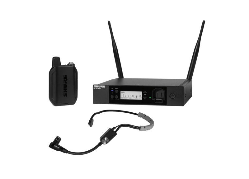 GLXD14R+/SM35 - Digital Wireless Rack System with SM35 Headset Microphone - Shure Asia Pacific