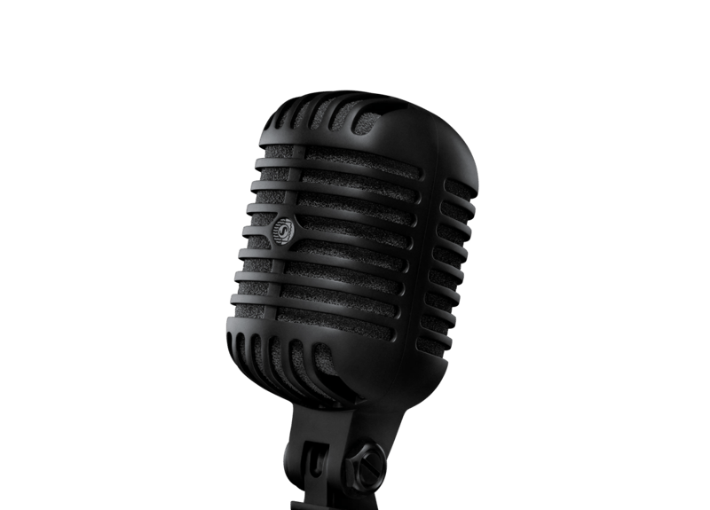 Super 55-BLK - Vocal Microphone Pitch Black Edition - Shure Asia Pacific