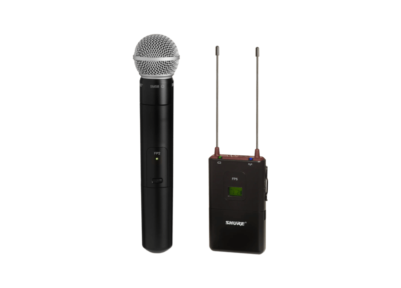 FP25/SM58 - Handheld Wireless System - Shure USA