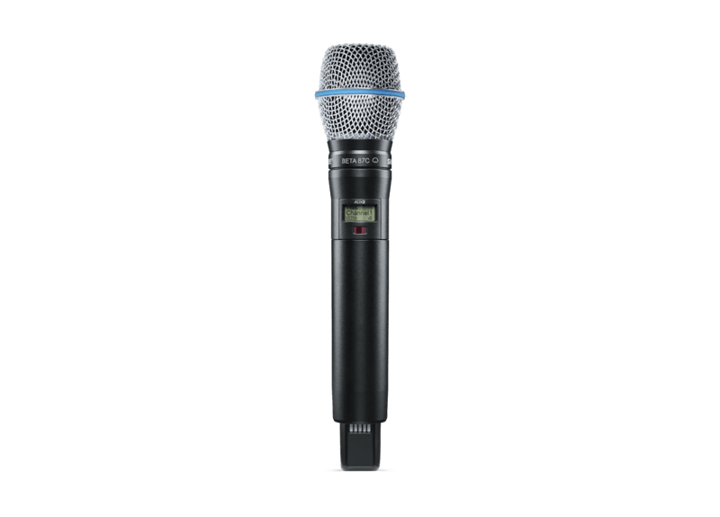 ADX2/B87C - Handheld Wireless Microphone Transmitter - Shure Middle East and Africa