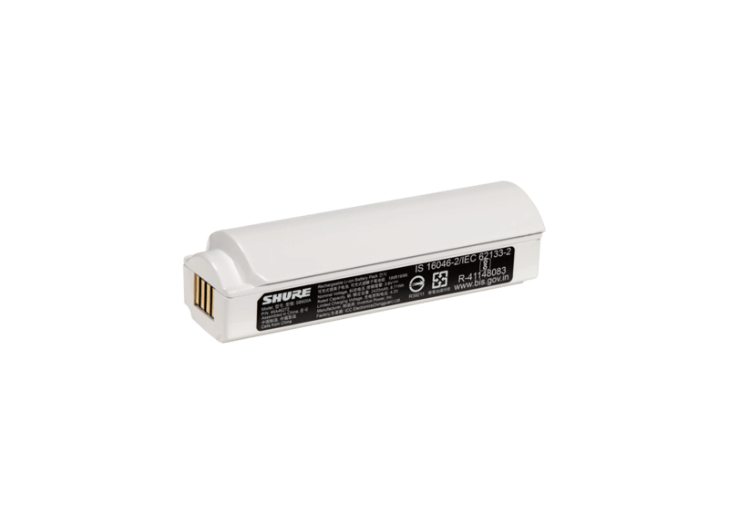 SB920A - Lithium-Ion Rechargeable Battery - Shure Middle East and Africa