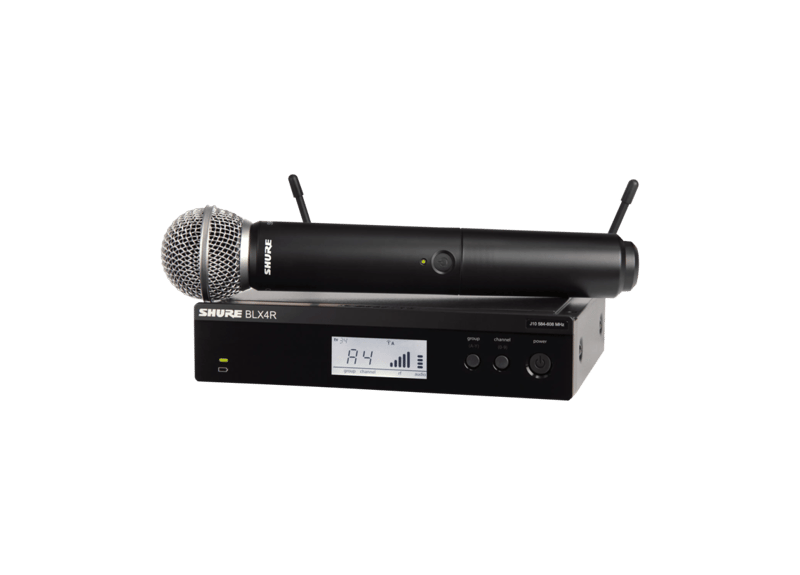 BLX24R/SM58 - Wireless Rack-mount Vocal System with SM58 - Shure Asia Pacific