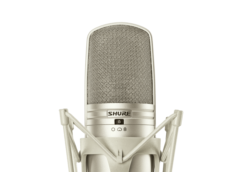 KSM44A - Large Diaphragm Multi-Pattern Condenser Microphone - Shure Asia Pacific