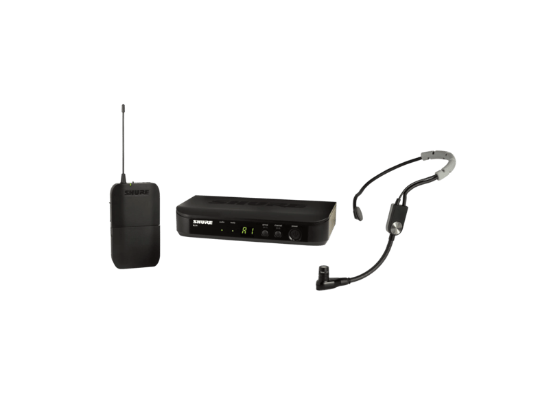 Shure 舒尔 | BLX14/SM35 - 带SM35头戴式话筒的无线耳机系统 - Shure 中国