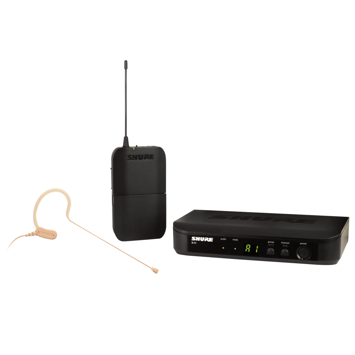 BLX14/MX53 - Wireless Presenter System with MX153 Subminiature Earset  Microphone - Shure United Kingdom