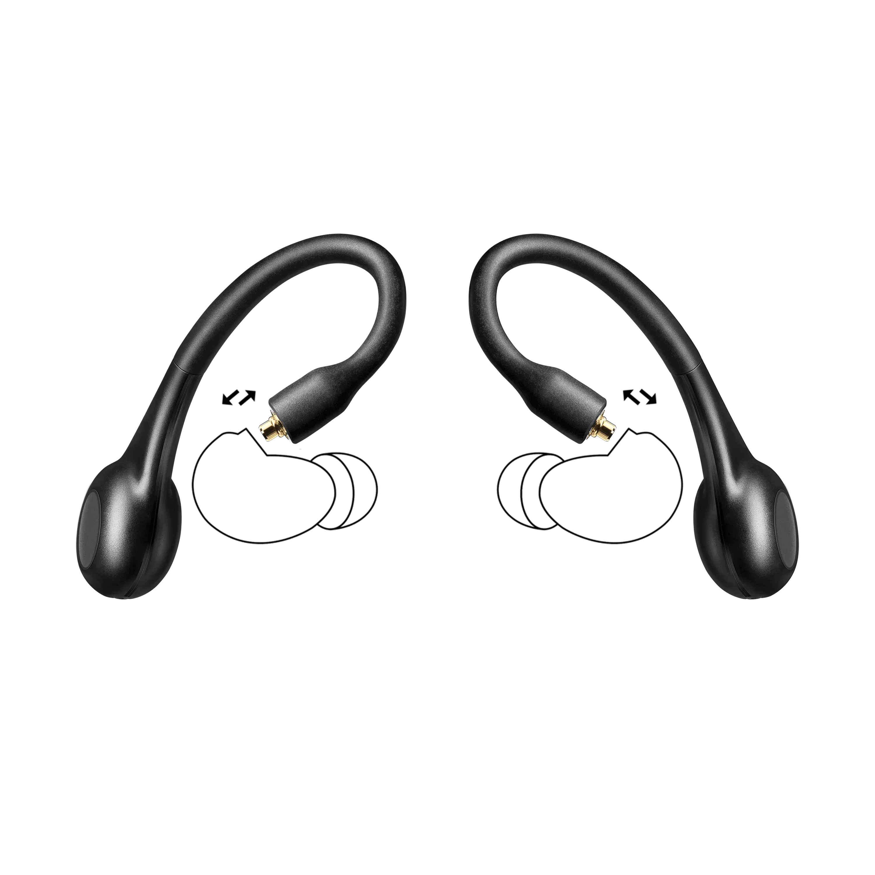 True Wireless Secure Fit Adapter Gen 2 - Compatible with detachable Shure  Sound Isolating™ Earphones - Shure Europe