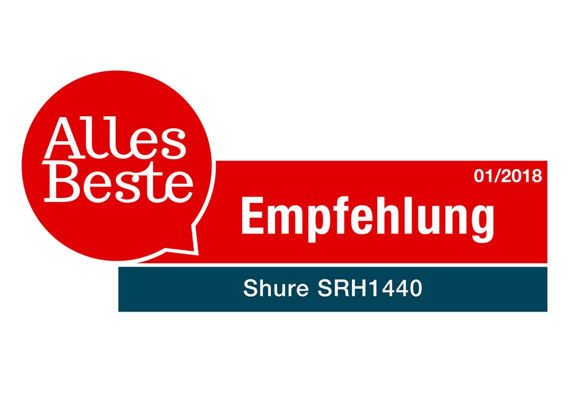 Abbildung Shure SRH1440 Professioneller Offener Kopfhörer