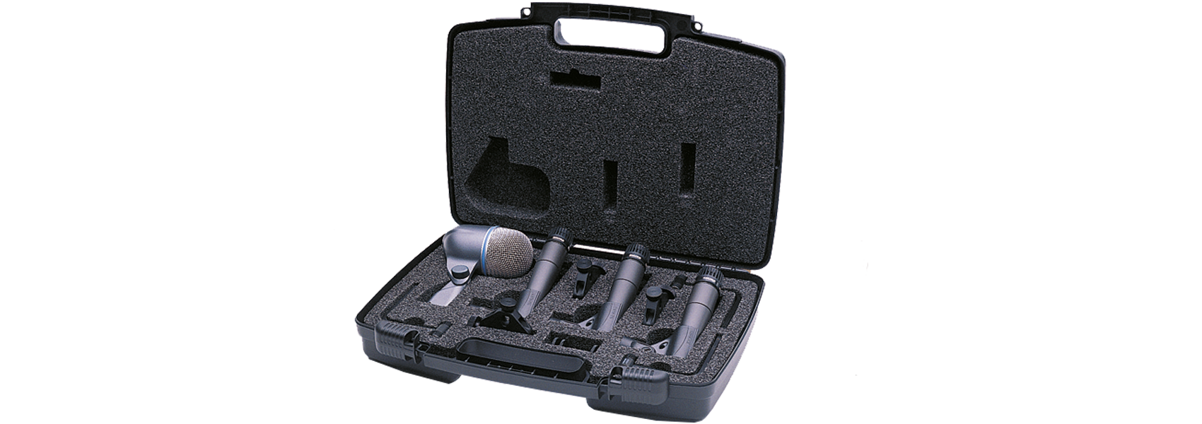 Illustration Shure DMK57-52 kit batterie SM-Beta