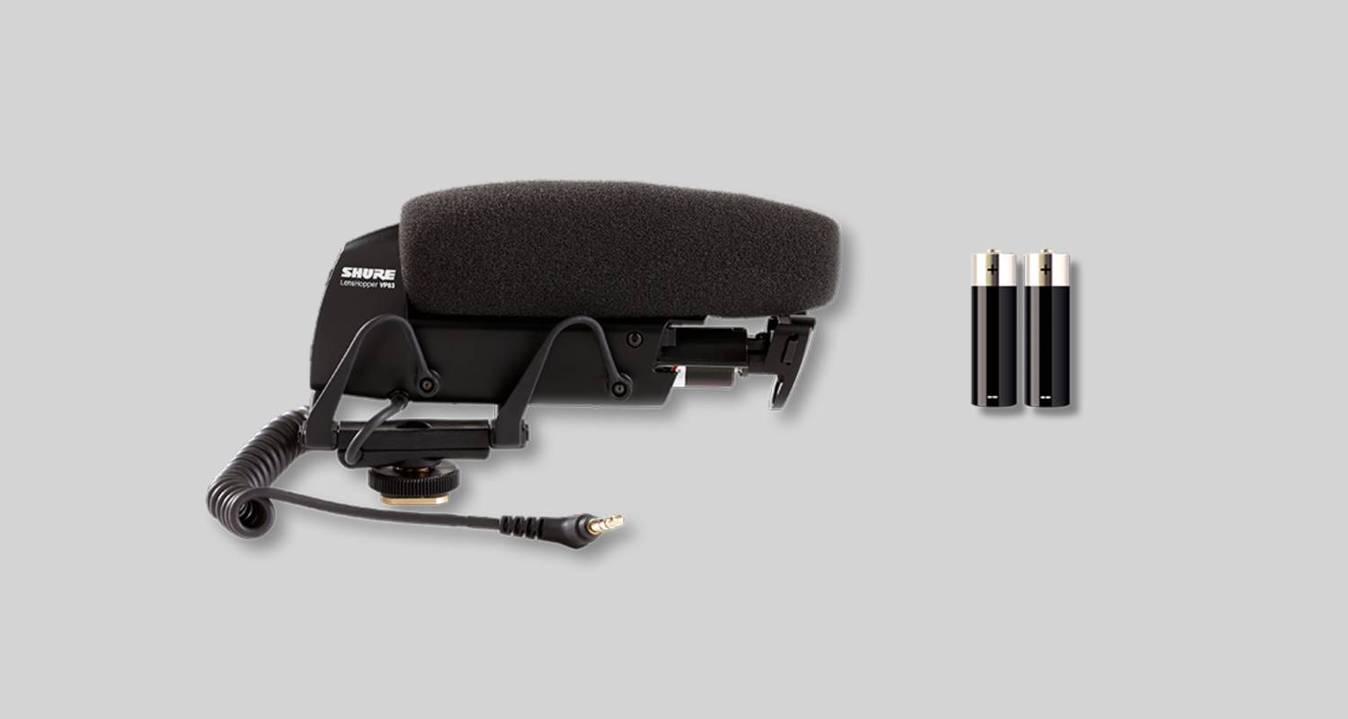 VP83 Lenshopper™ - Camera Mount Microphone - Shure Middle