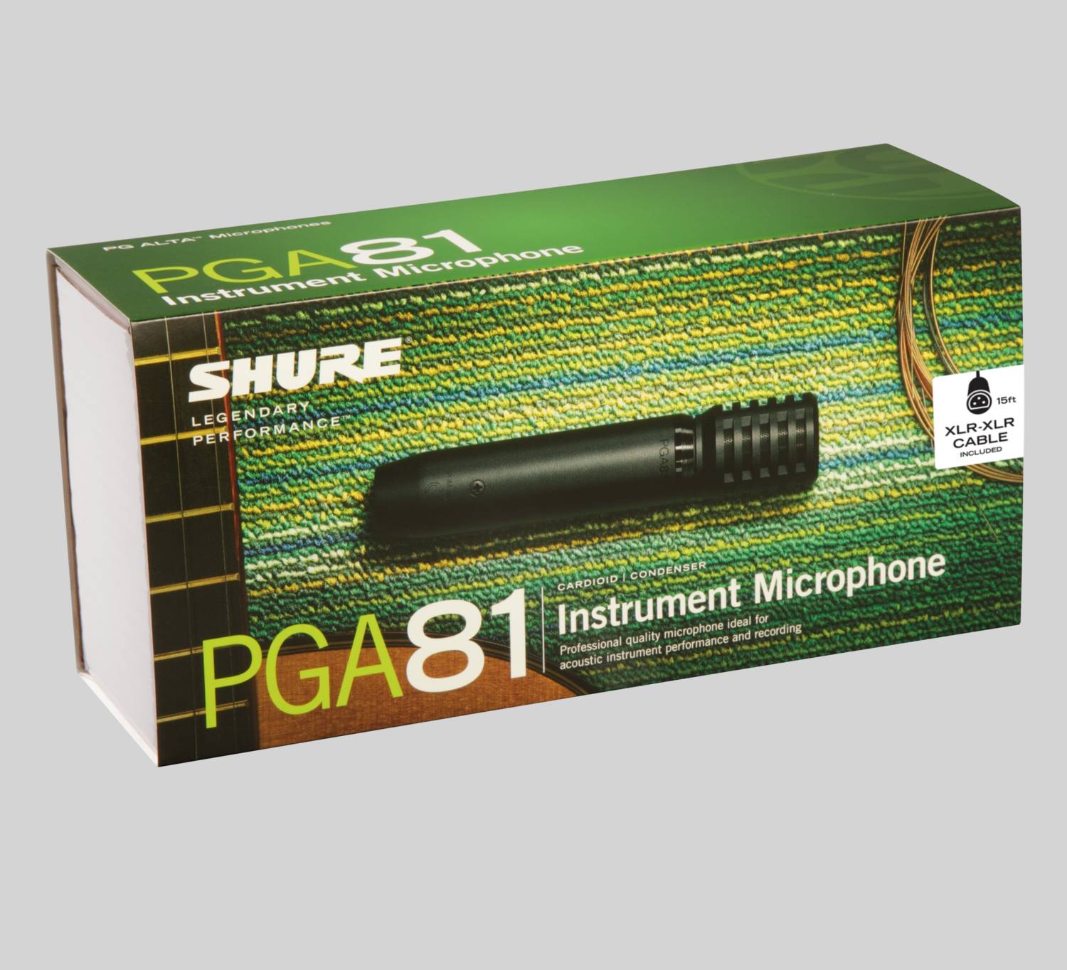PGA81 - Cardioid Condenser Instrument Microphone - Shure USA