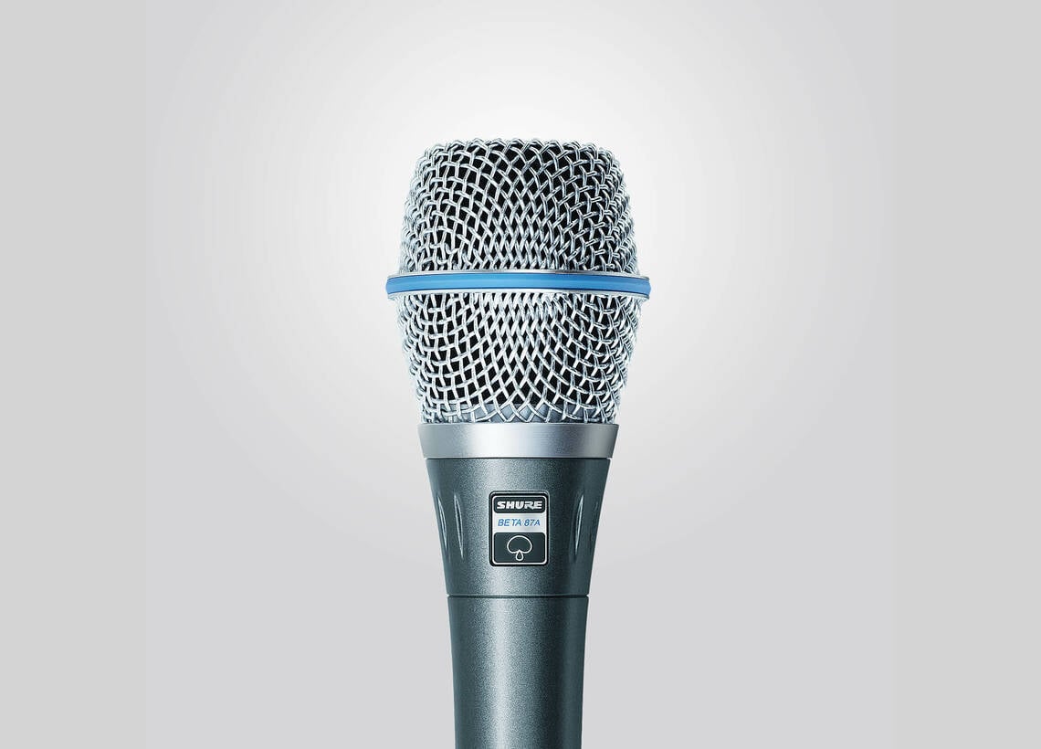 BETA 87A - BETA® 87A ボーカル・マイクロホン - Shure 日本