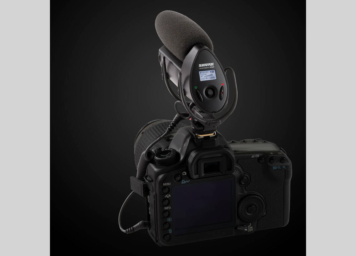 VP83F Lenshopper™ - Camera Mount Microphone With Flash - Shure USA