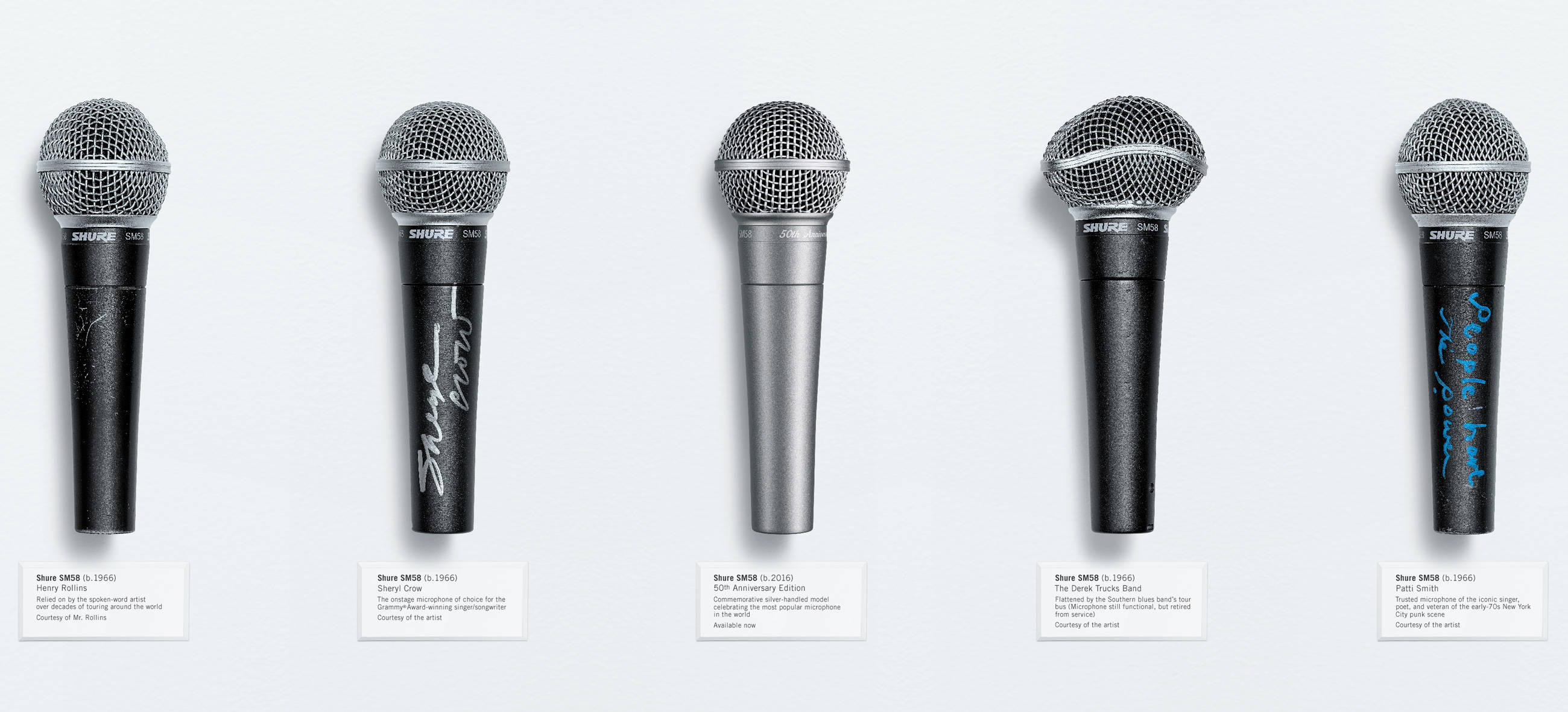 SM58 50周年記念モデル - SM58 50周年記念モデル - Shure 日本