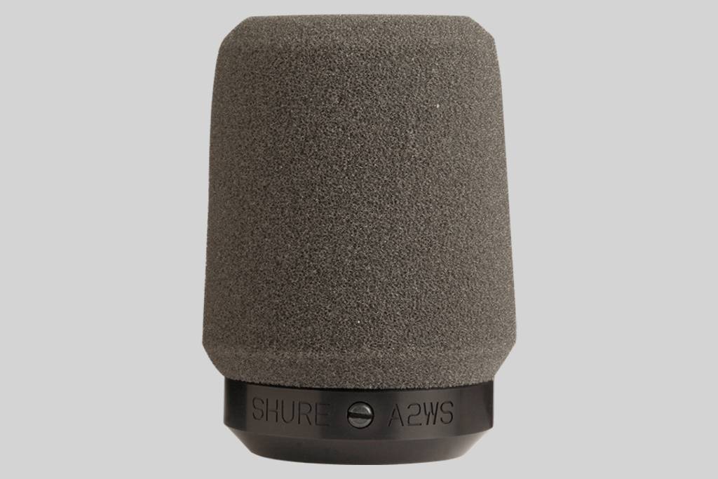 A2WS - Locking Microphone Windscreen - Shure USA