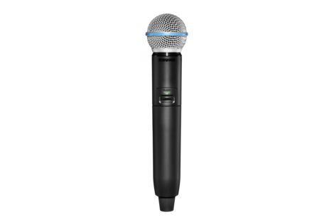 GLXD24+/B58 - Digital Wireless Handheld System with BETA®58A Vocal  Microphone - Shure Asia Pacific