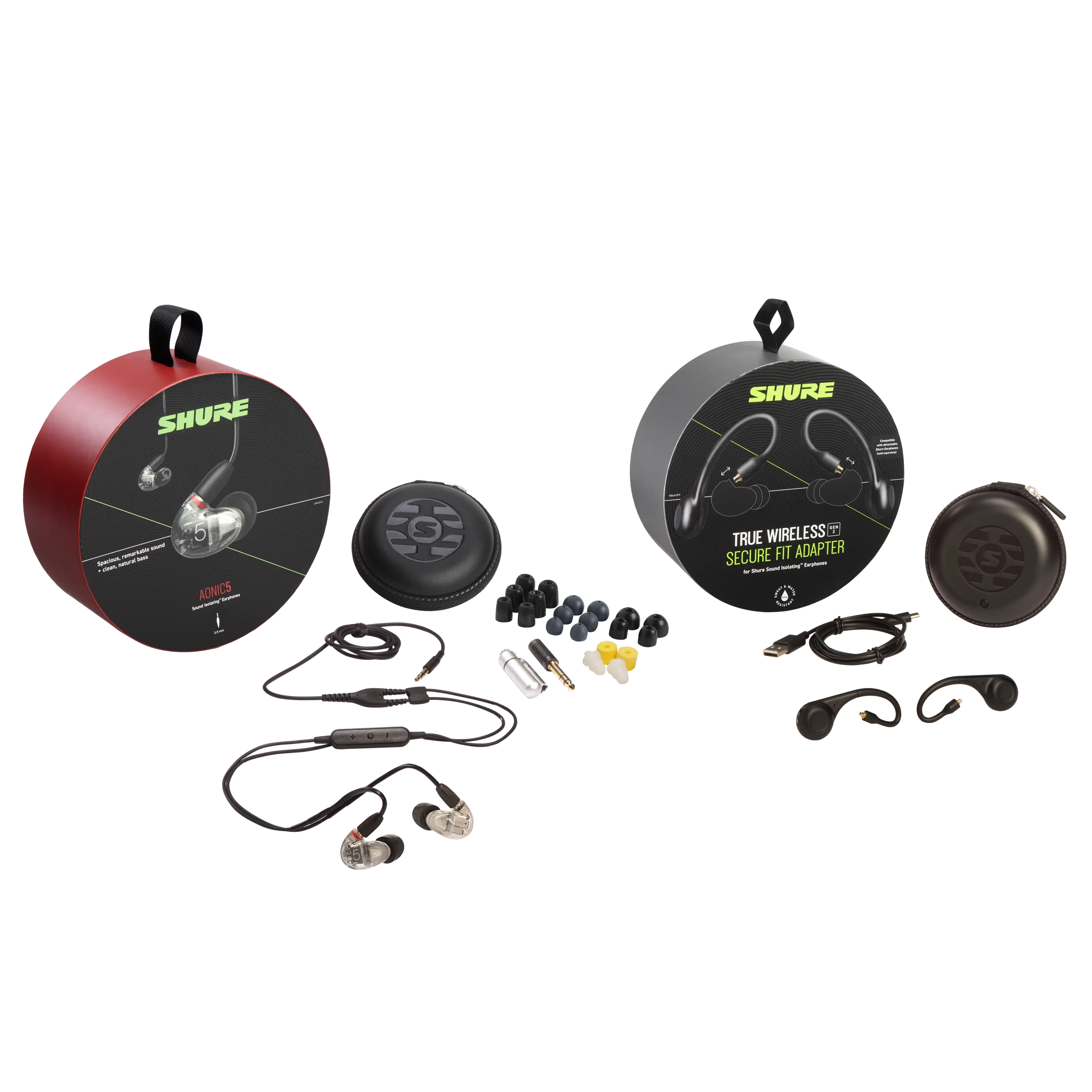 AONIC 5 True Wireless Earphone Bundle, Gen 2 - Shure USA