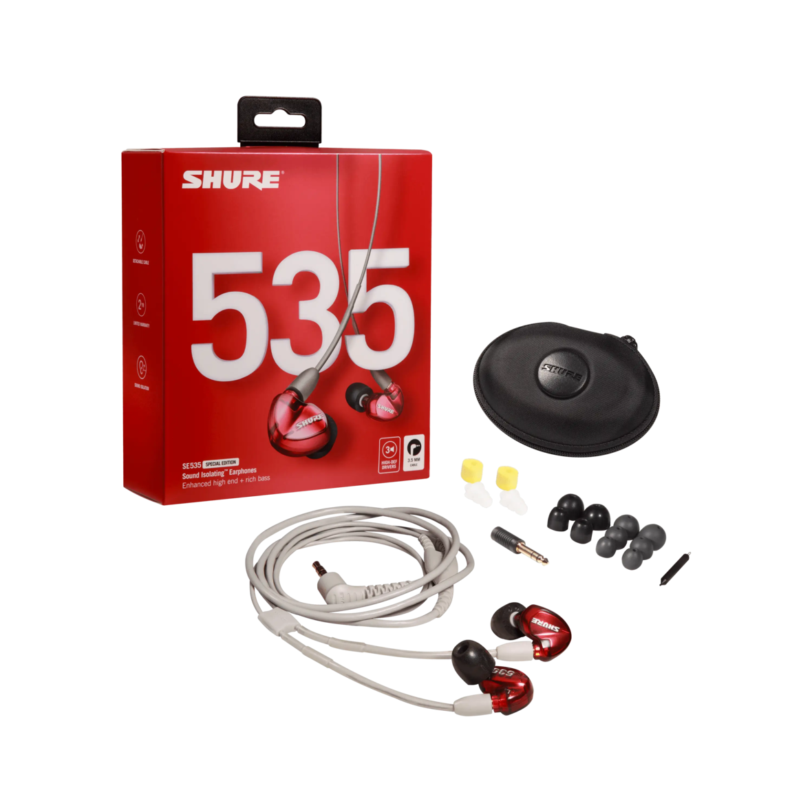 SE535 Limited Edition - Sound Isolating™ Earphones - Shure USA