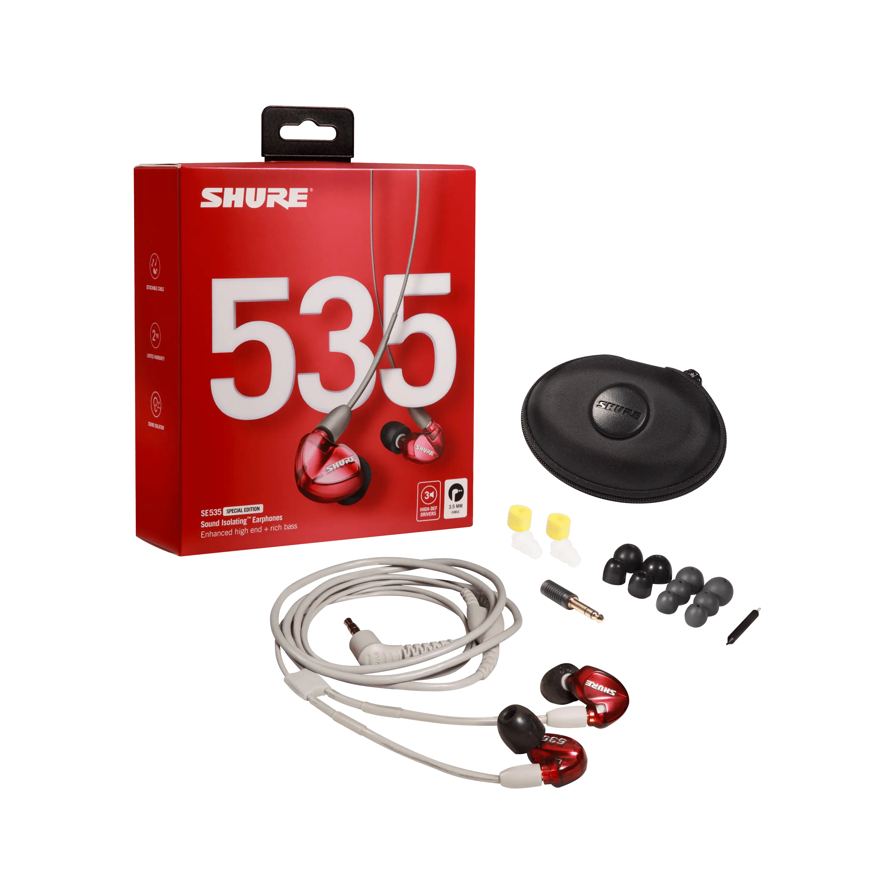 SE535 Limited Edition - Sound Isolating™ Earphones - Shure USA