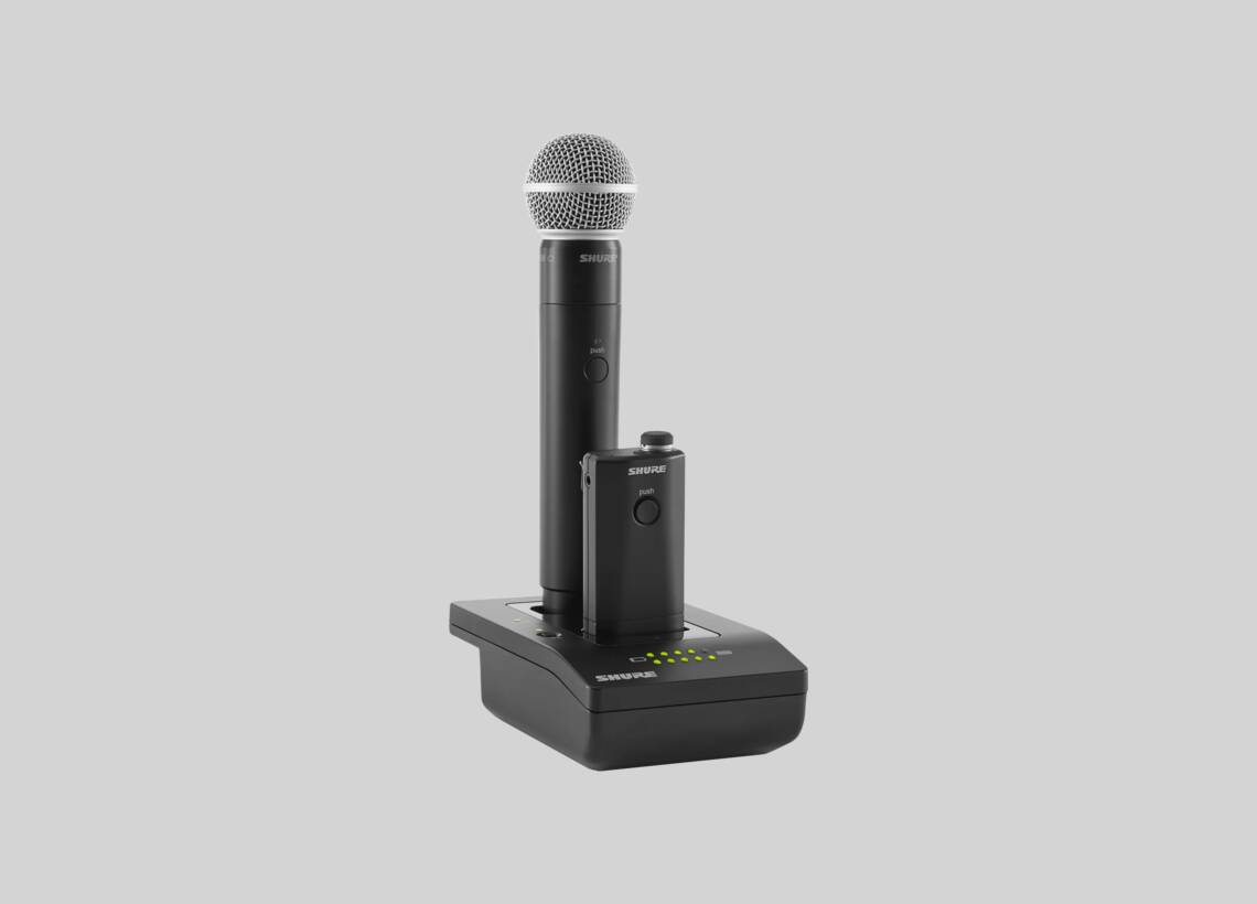 MXWNCS2 - Two-Channel Networked Charging Station - Shure USA