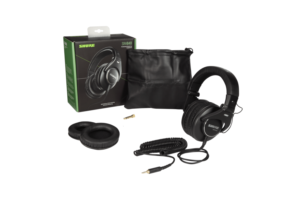 SRH840 Professional Monitoring Headphones Shure United Kingdom