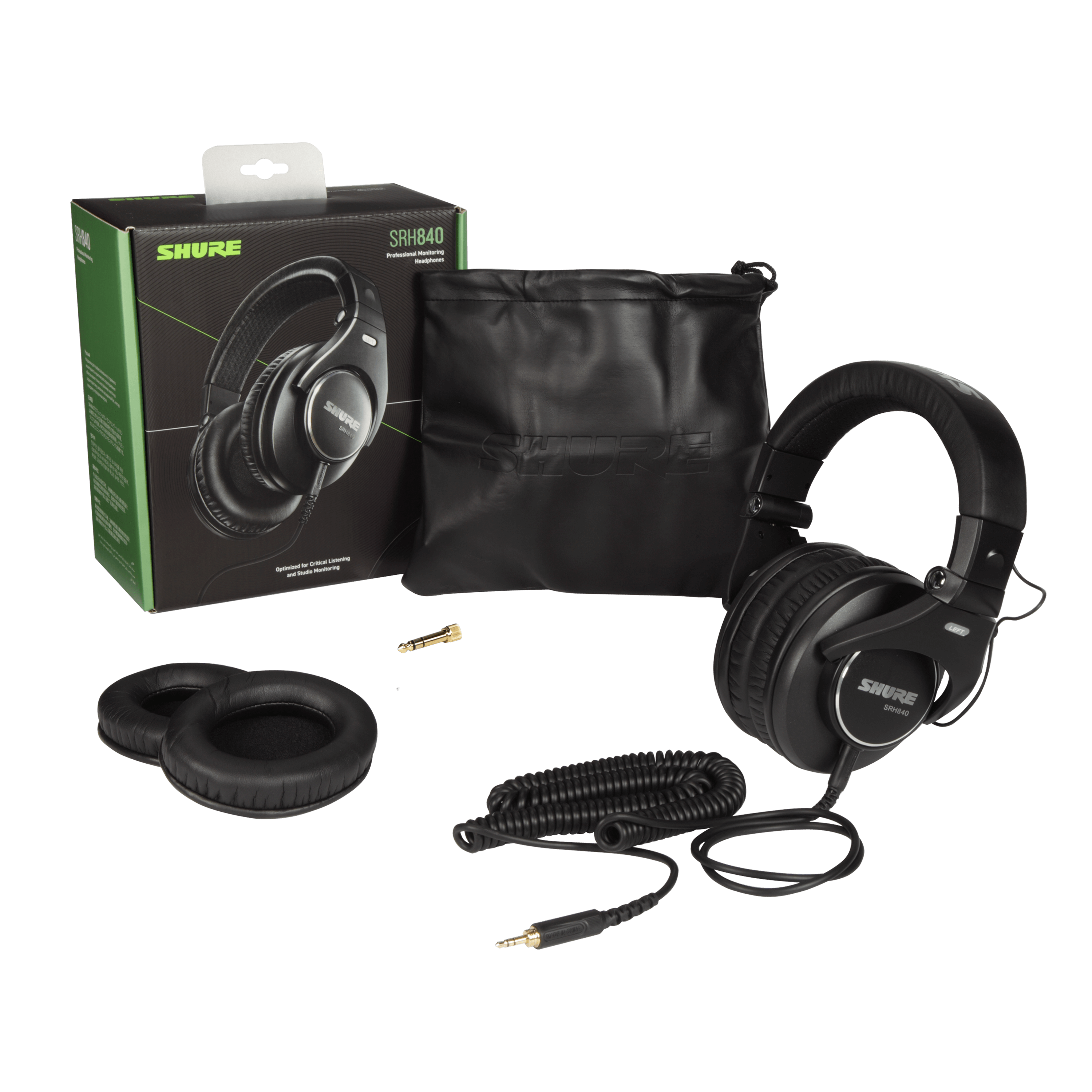 SRH840 - Professional Monitoring Headphones - Shure United Kingdom