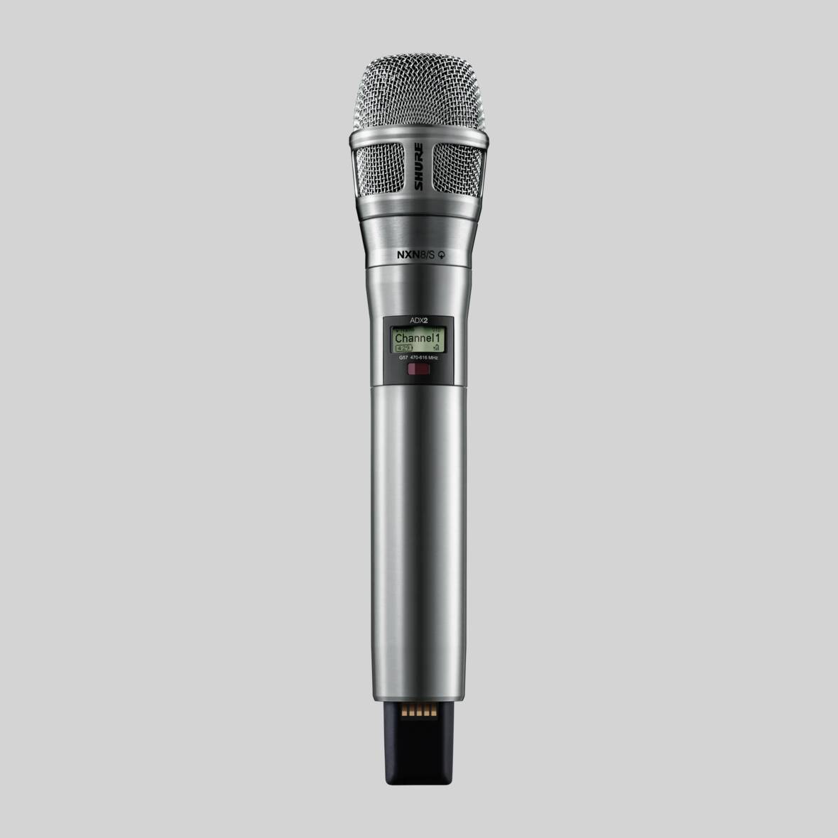 ADX2 N8S Handheld Wireless Microphone Transmitter Shure Europe