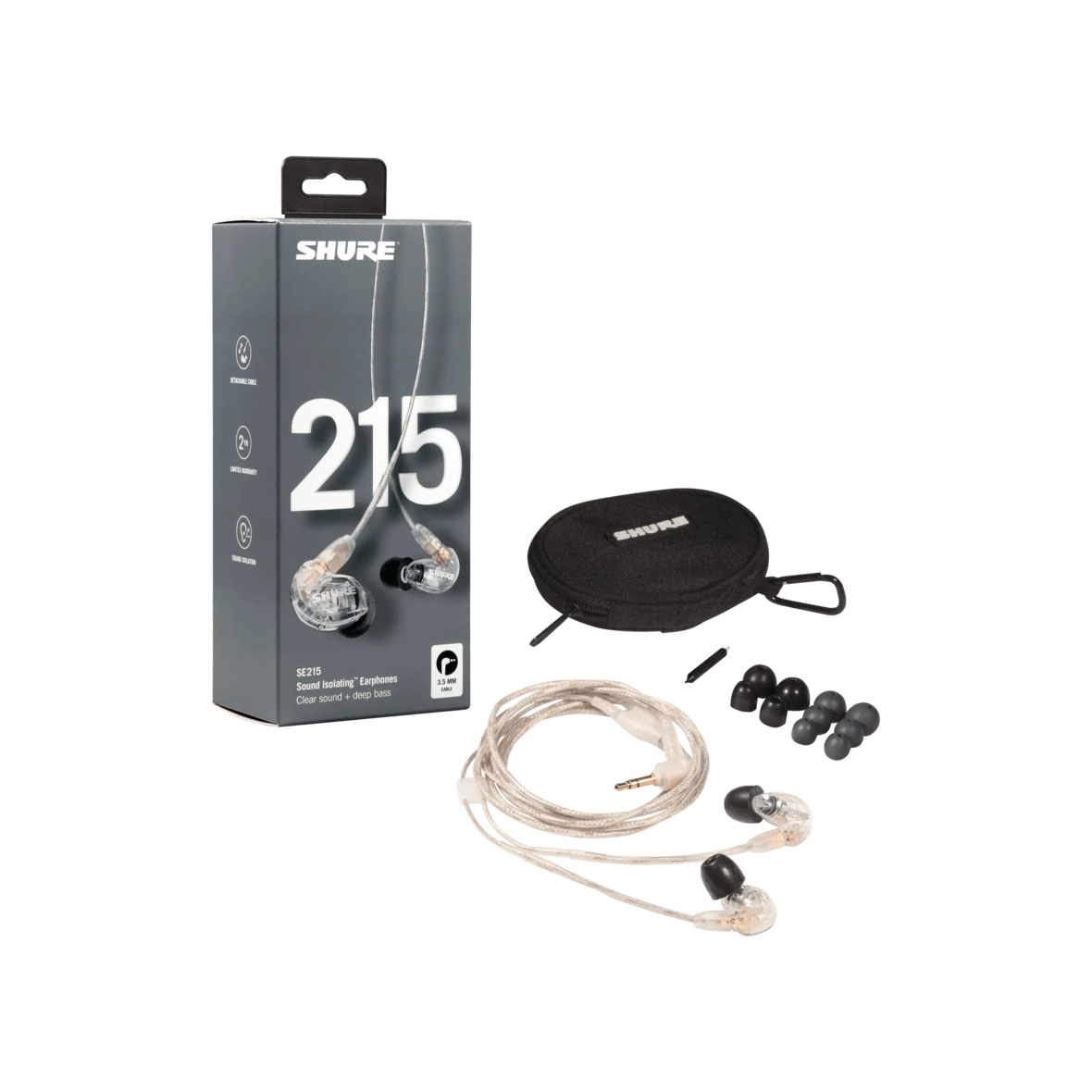 SE215 Pro - Professional Sound Isolating™ Earphones - Shure United 