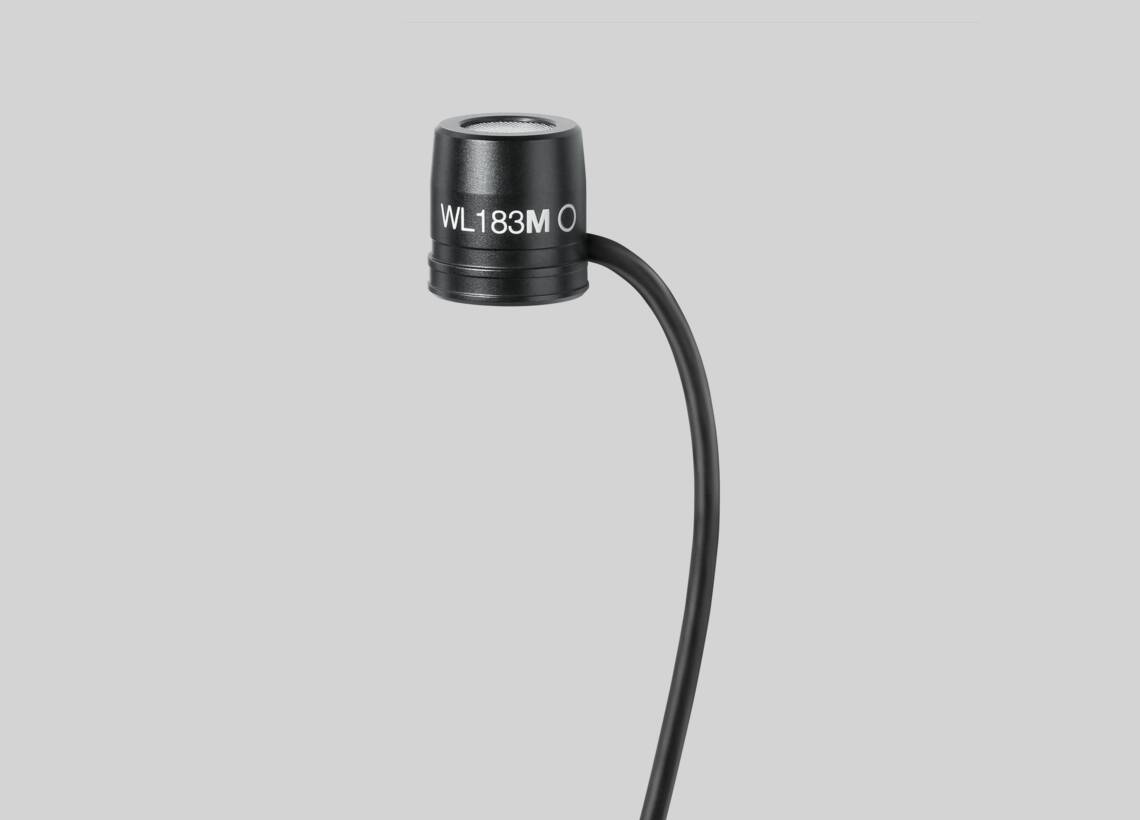 SHURE WL185X/MX185 ラベリアマイク（クリップマイク）