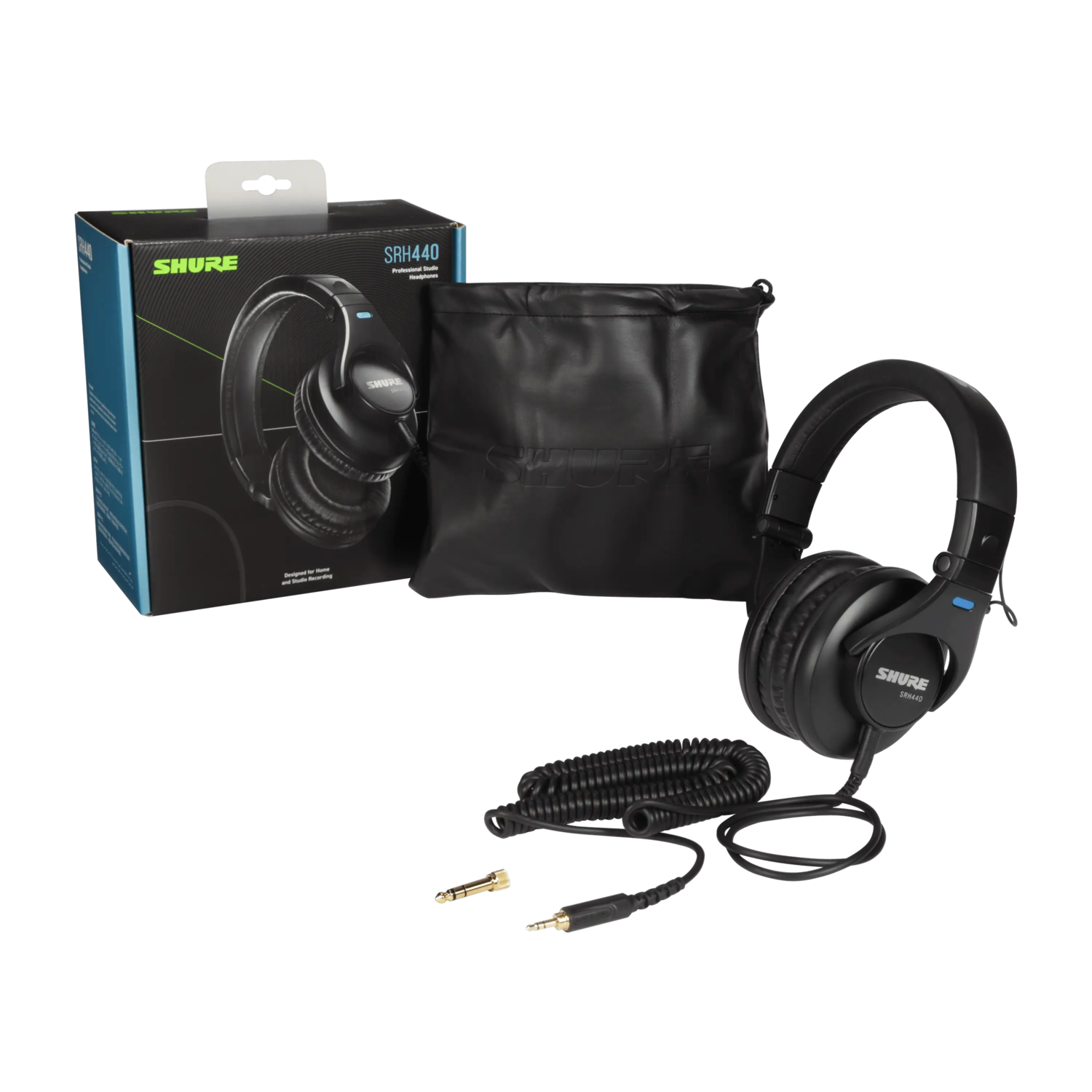 Shure srh440 professional studio headphones new arrivals