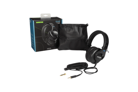 SRH440 - Professional Studio Headphones - Shure USA
