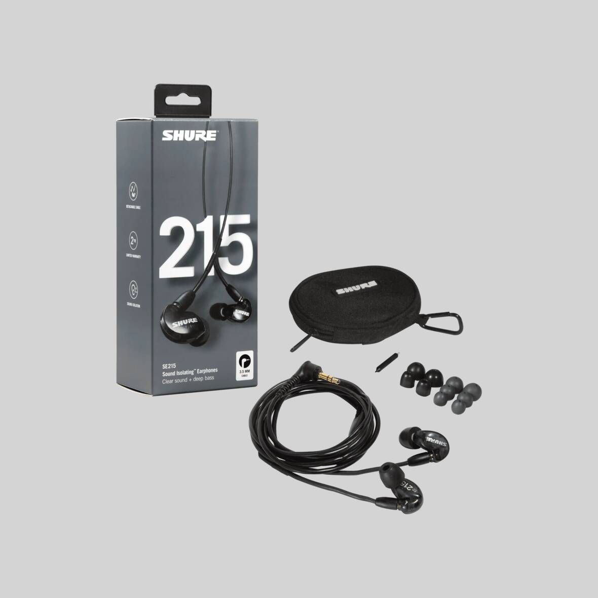 Shure SE215 Pro Sound-Isolating Earphones