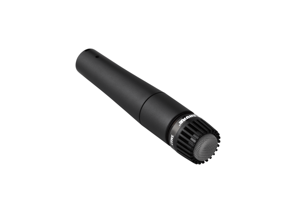 Para Shure Sm57 Legendary Dynamic Microphone Micrófono de karaoke cardioide  de mano con cable profesional para el regalo de grabación de estudio de  escenario 1Y