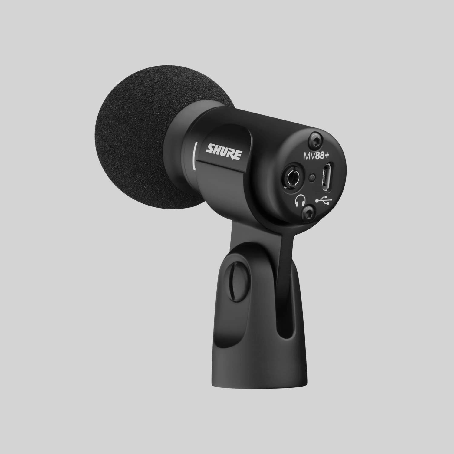 当季大流行 SHURE MV88 コンデンサーマイク iPhone iPad 用 リール