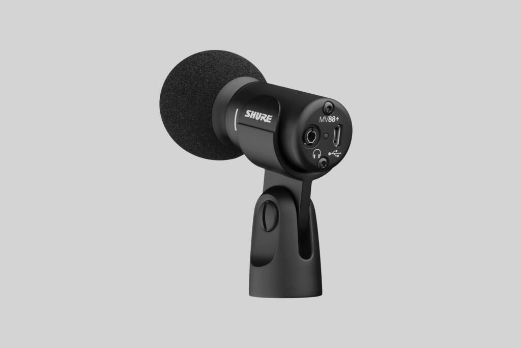 MV88+ Stereo USB Microphone - Stereo Condenser Microphone 