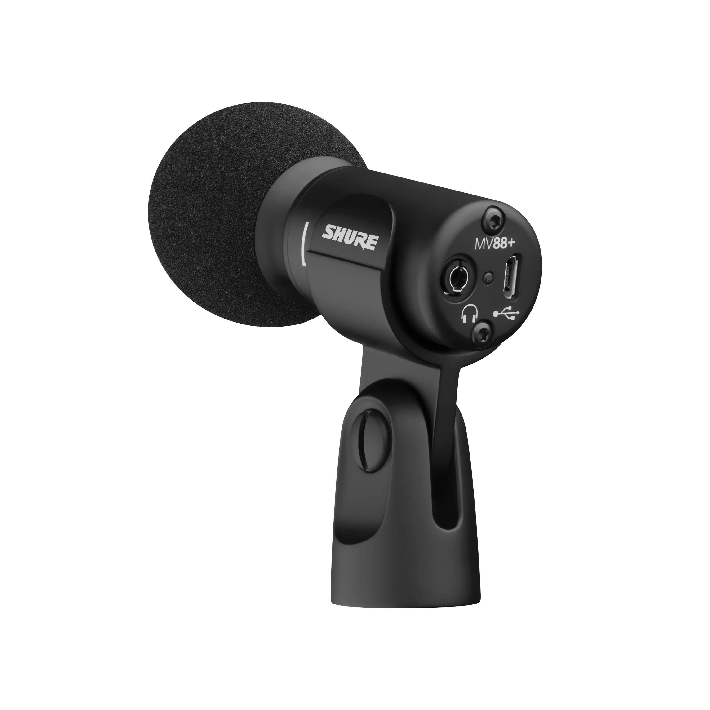 MV88+ Stereo USB Microphone - Micrófono de condensador estéreo digital -  Shure América Latina