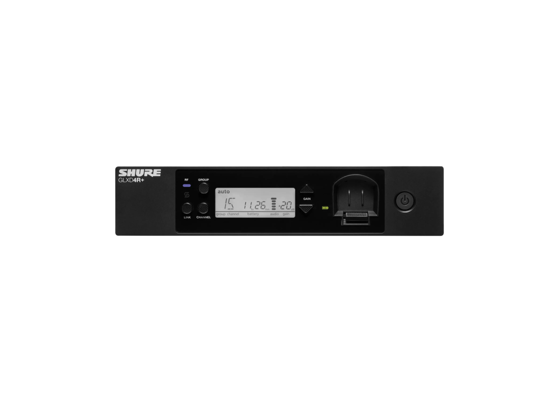 GLXD14R+/93 - Digital Wireless Rack System with WL93 Lavalier