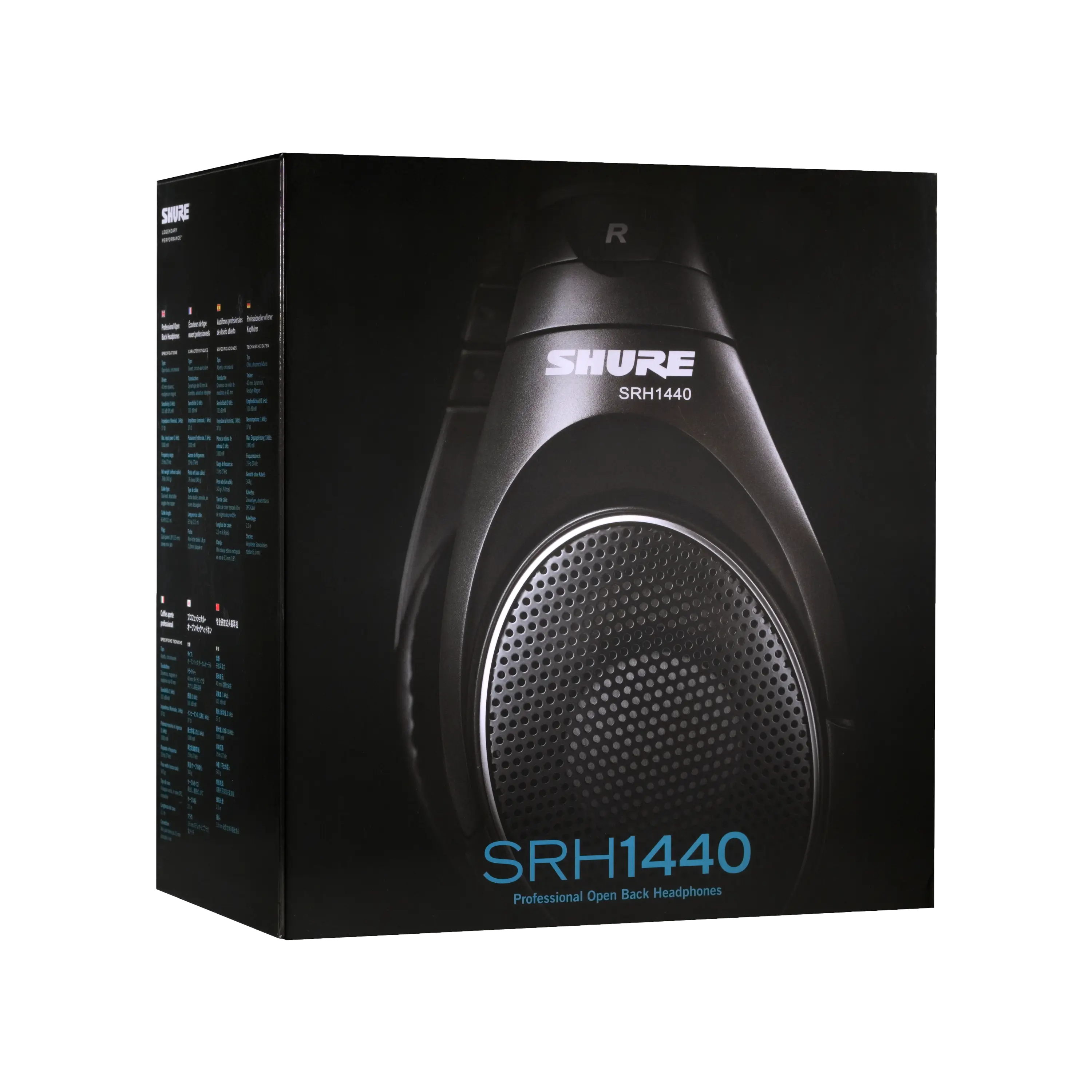 SRH1440 - プロフェッショナル・ オープンバック・ヘッドホン - Shure 日本