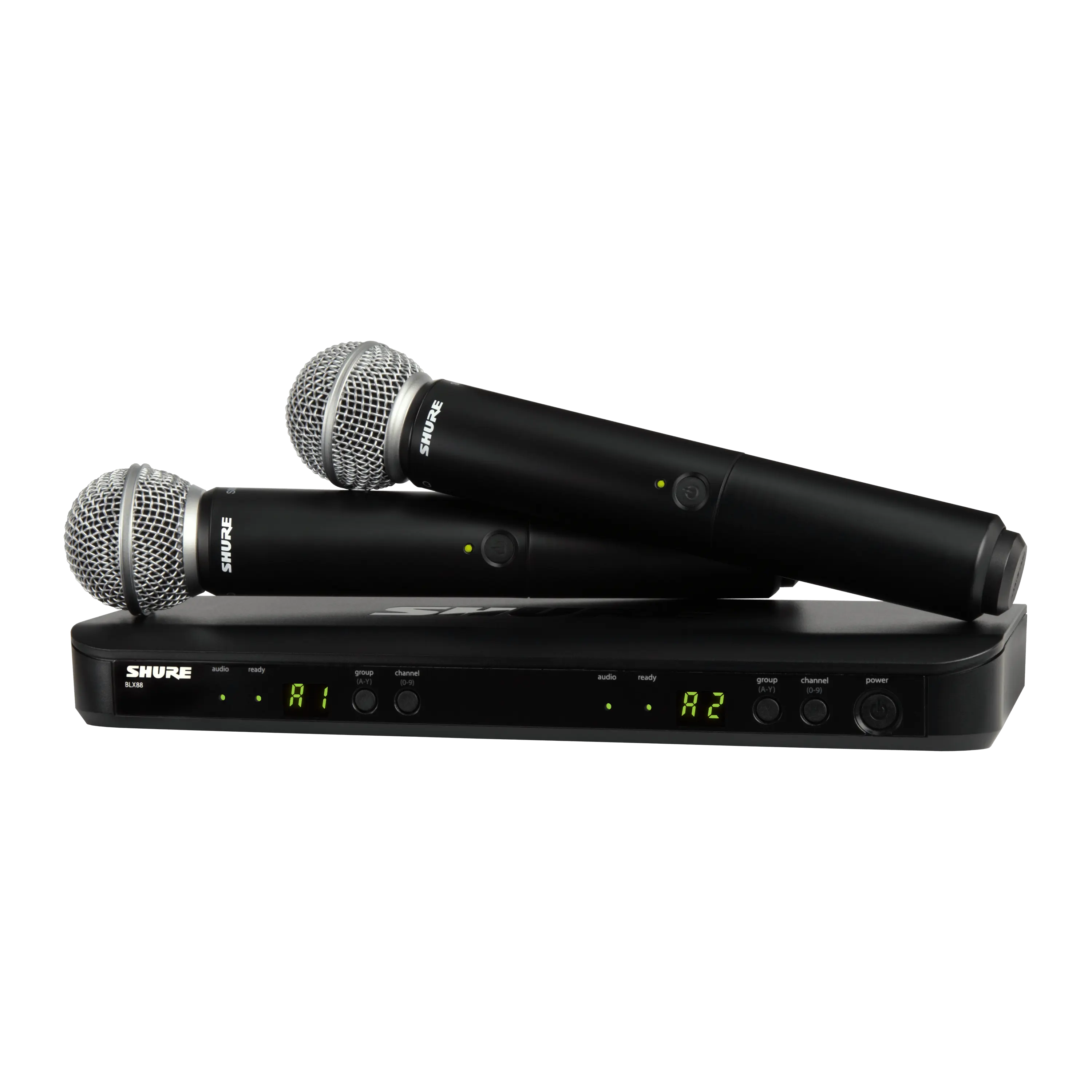 BLX288/SM58 - Wireless Dual Vocal System with two SM58 - Shure India