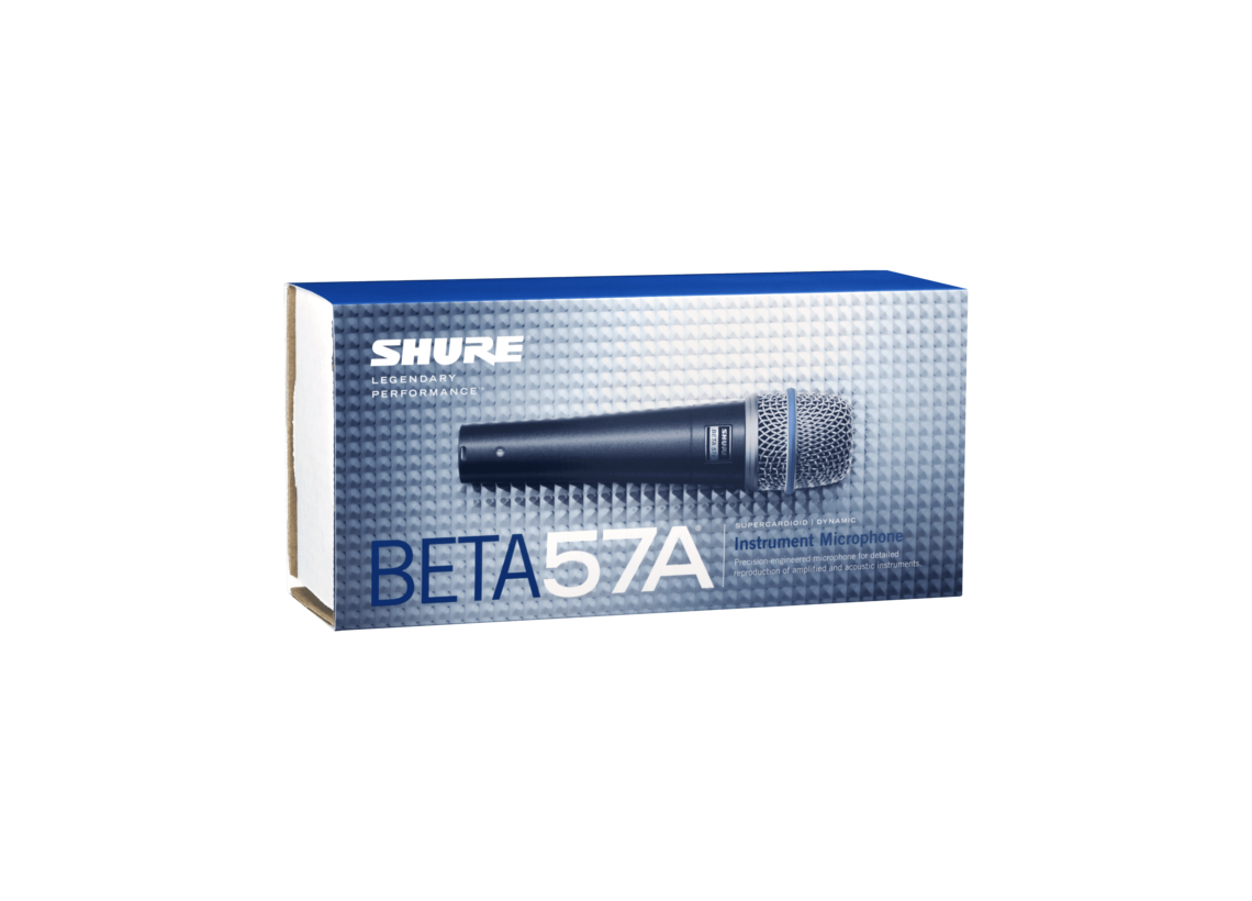 BETA 57A - BETA® 57A 楽器用ダイナミックマイクロホン - Shure 日本