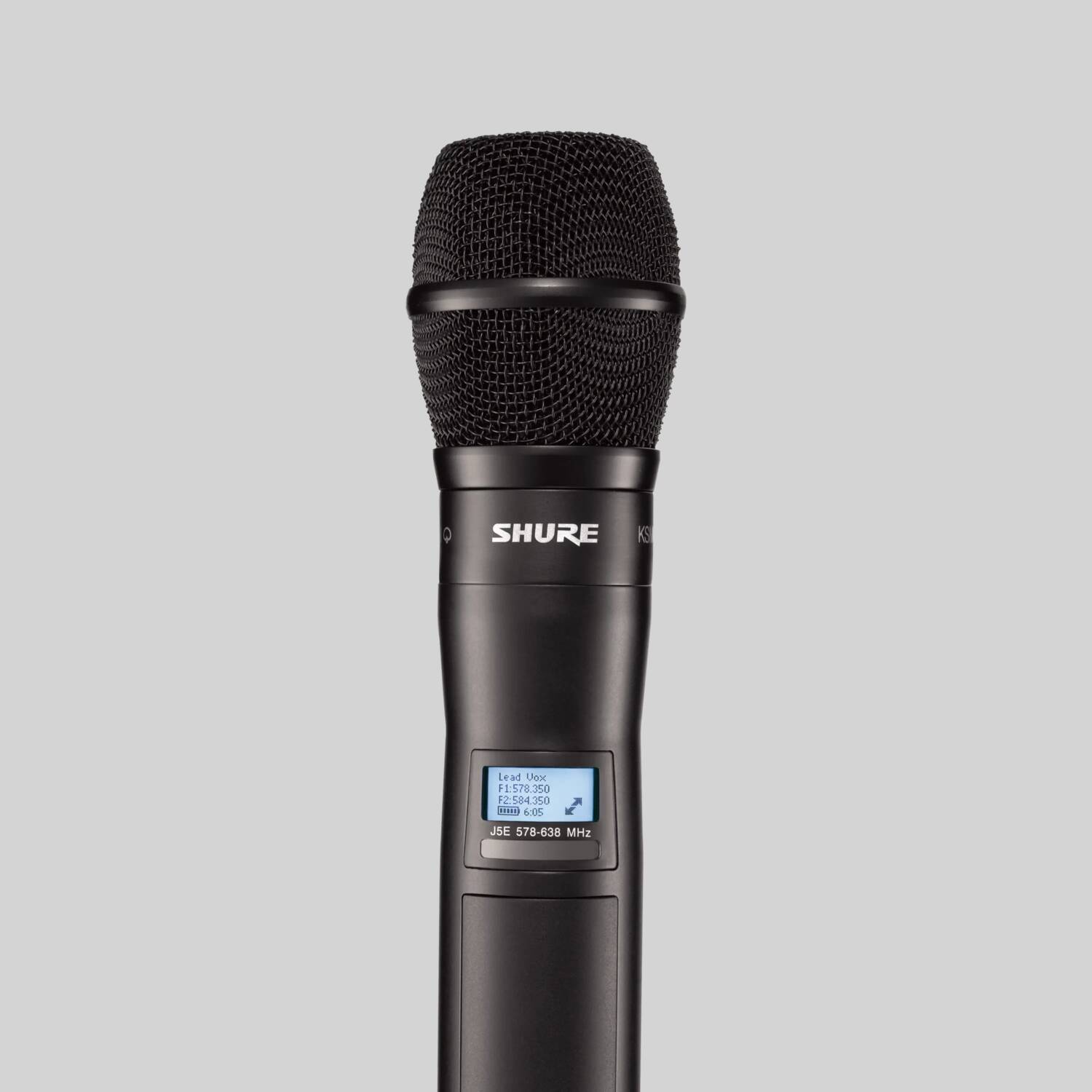 AXT200/KSM9 - AXT200/KSM9 Transmisor de mano con diversidad frecuencial -  Shure España