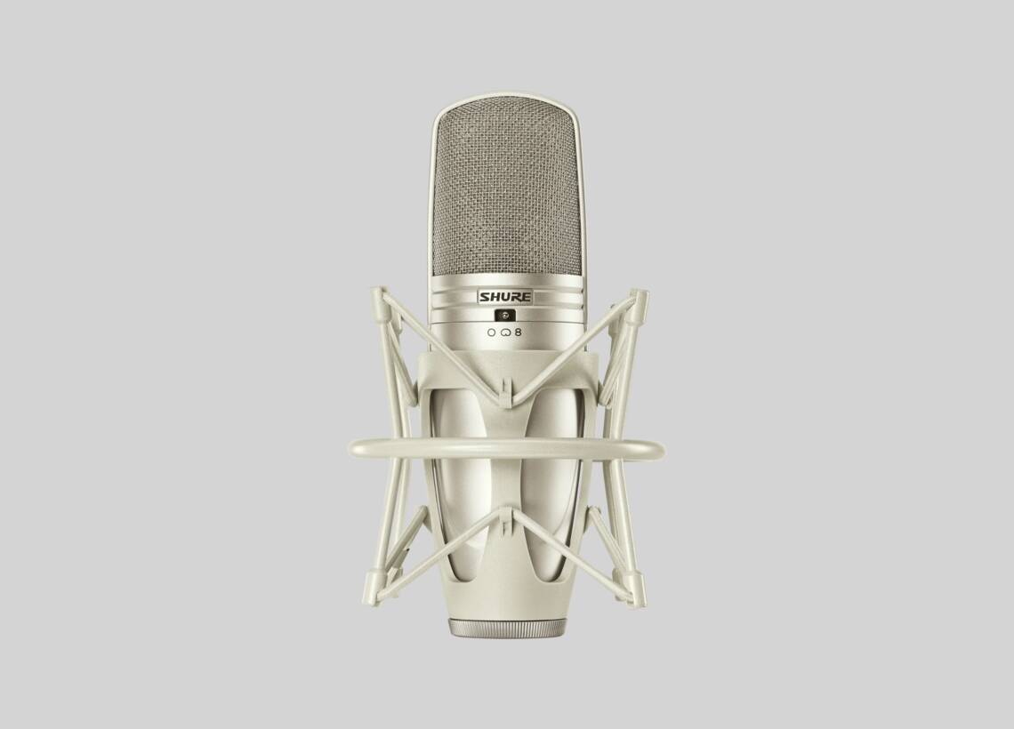 KSM44A - Large Diaphragm Multi-Pattern Condenser Microphone 