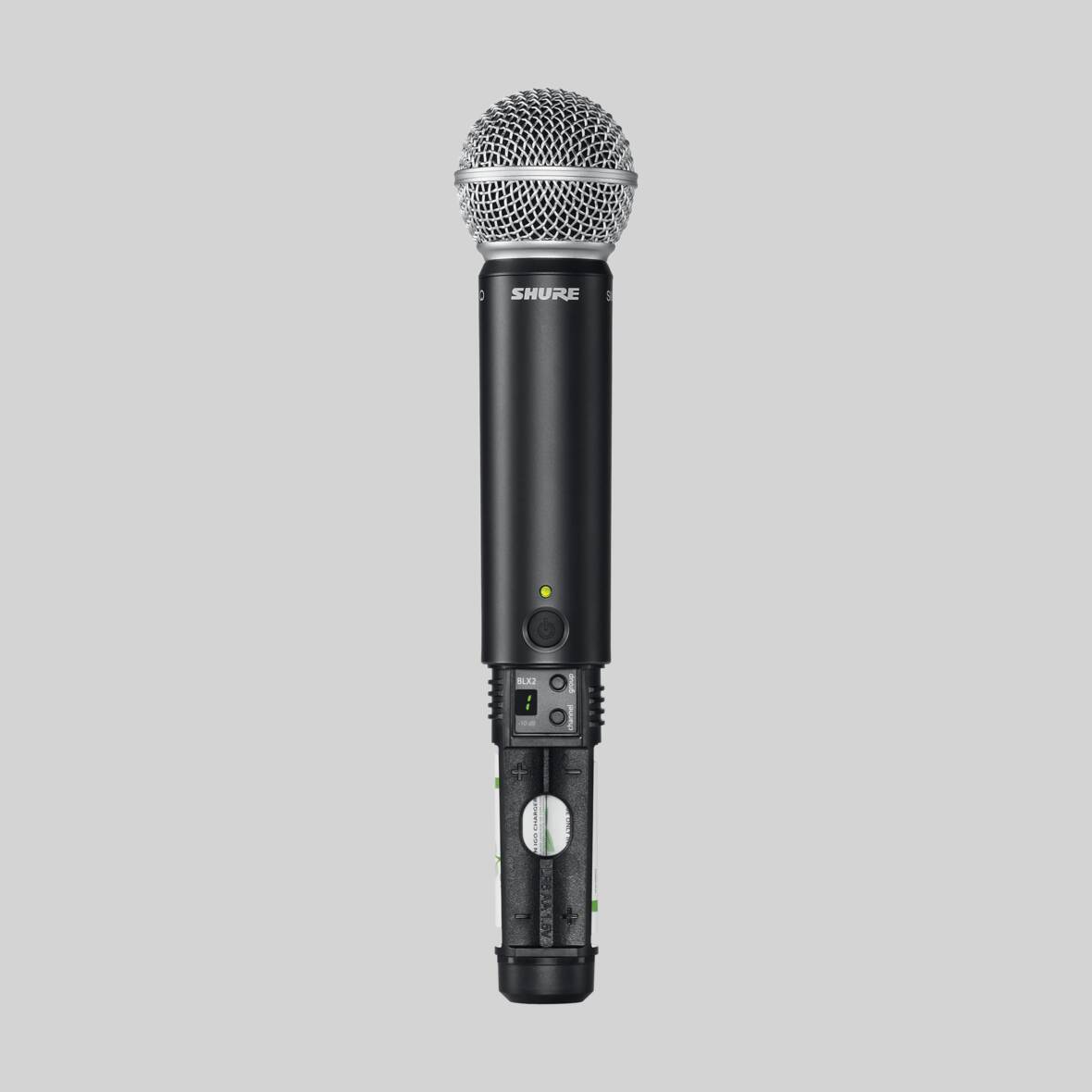 Shure BLX288/SM58 UHF Wireless Microphone System - Perfect for Church,  Karaoke, Vocals - 14-Hour Battery Life, 300 ft Range | Includes (2) SM58