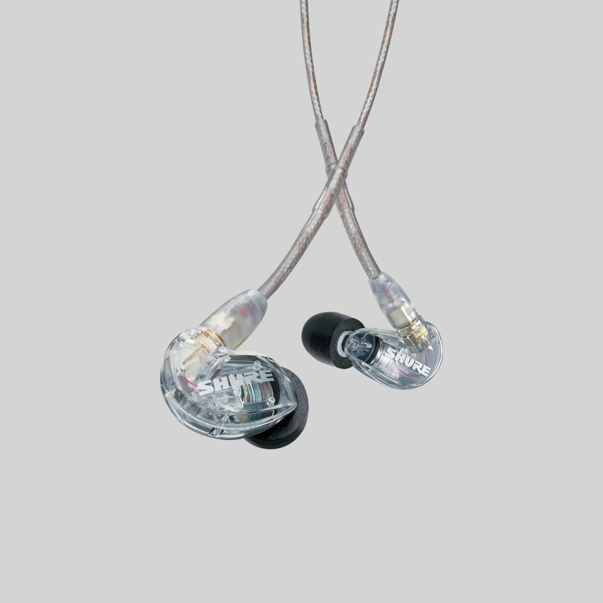 B Stock : Shure SE215 Sound Isolating In Ear Monitors - Clear