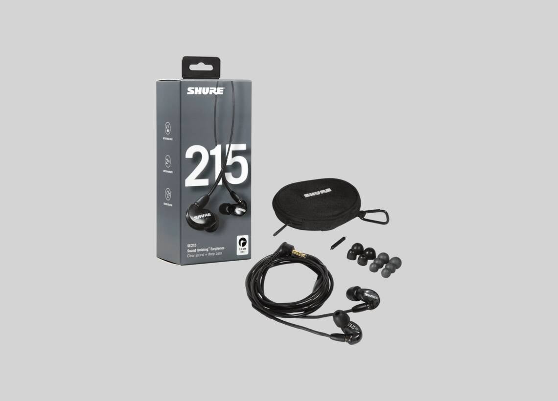 SE215 Pro - Professional Sound Isolating™ Earphones - Shure Asia 