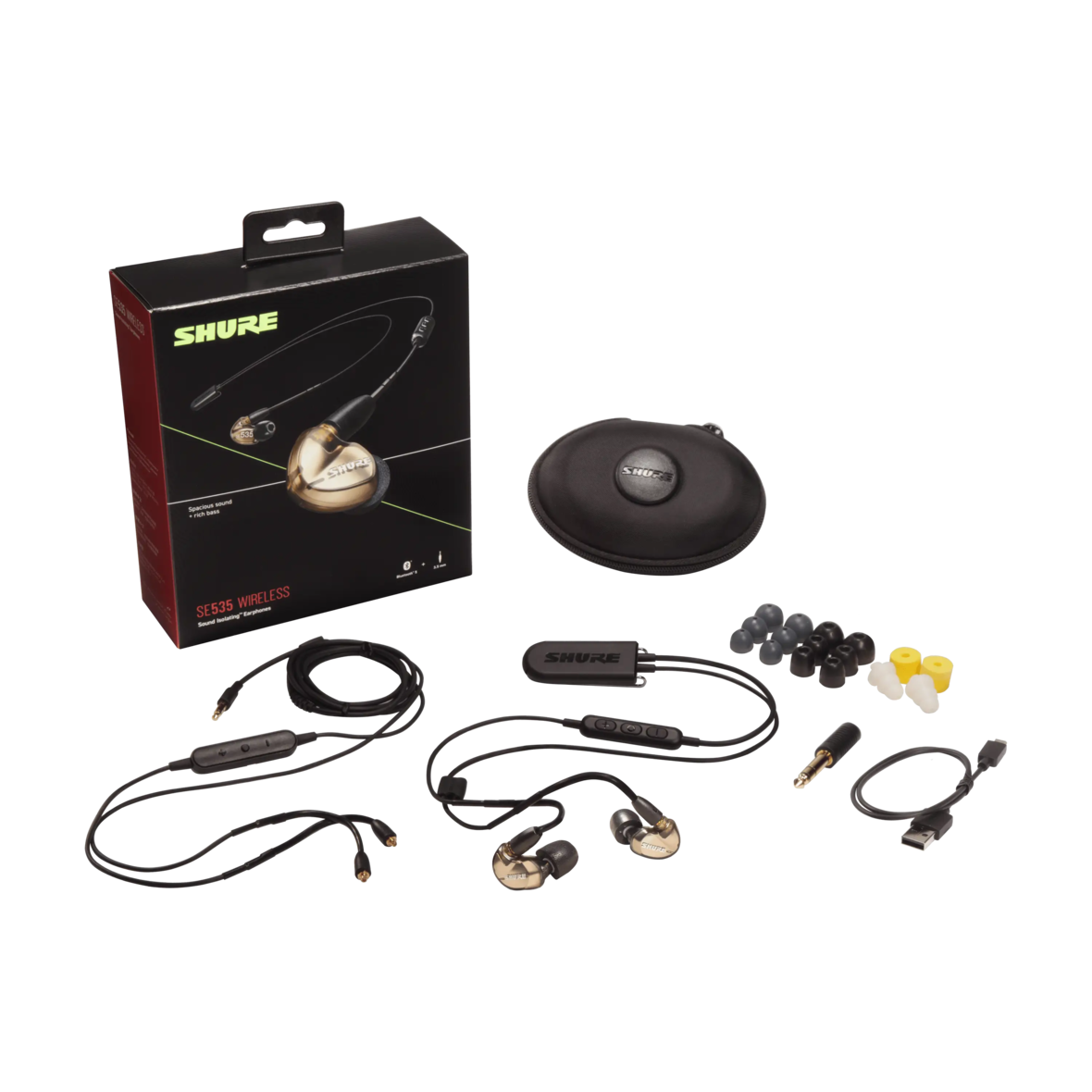 Audífonos para Monitoreo In-Ear Shure SE535-CL Profesionales Sound Isolating