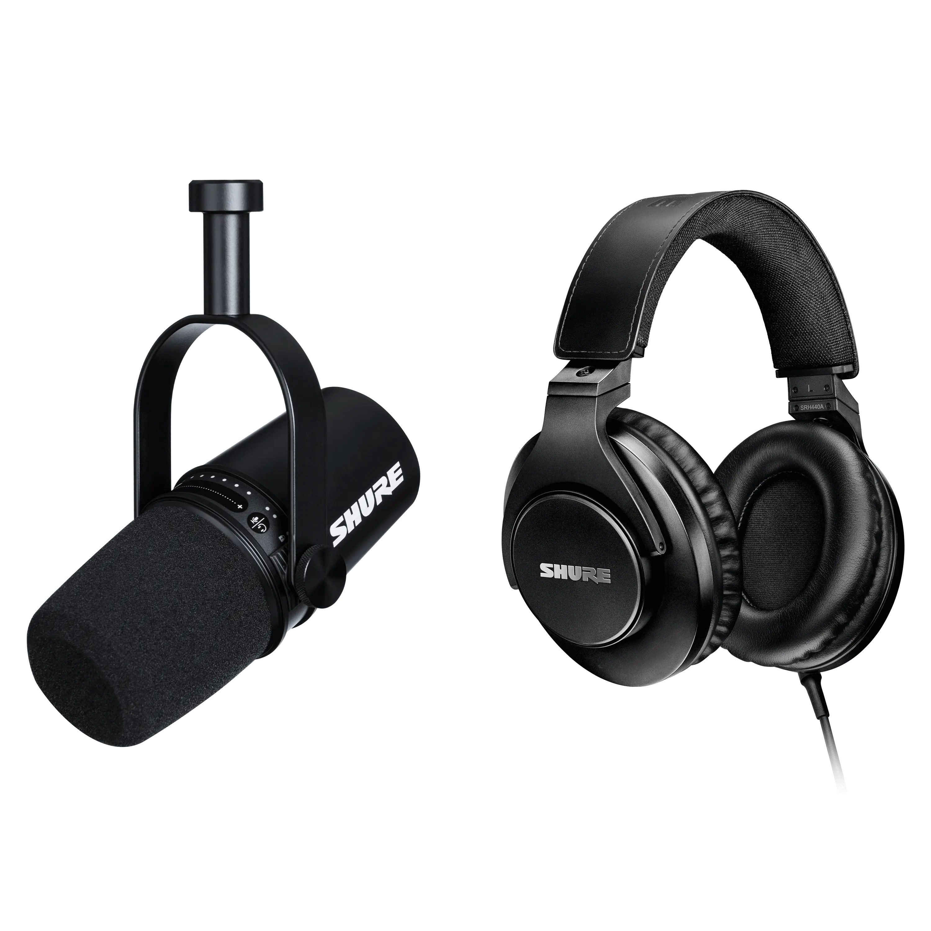 MV7 SRH440A Bundle - MV7 and SRH440A Headphones - Shure USA
