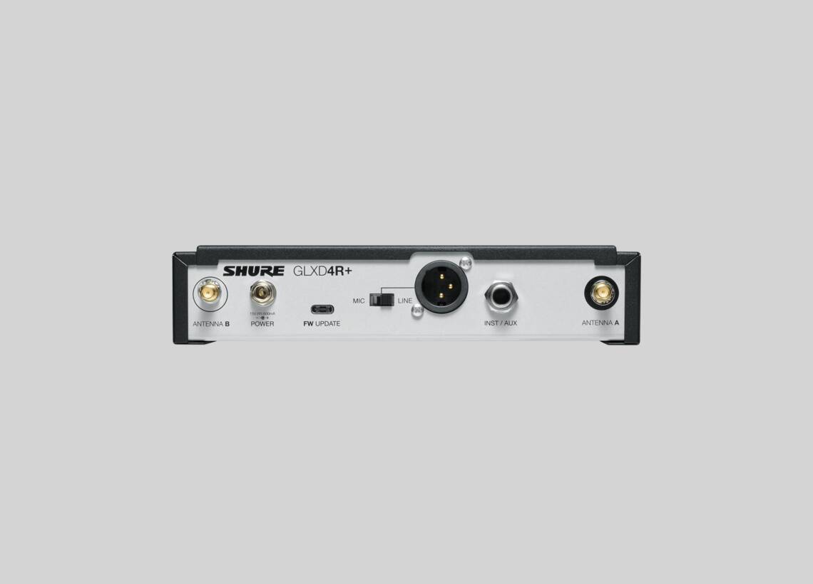 GLXD14R+ - デジタルワイヤレスラックシステム - Shure 日本