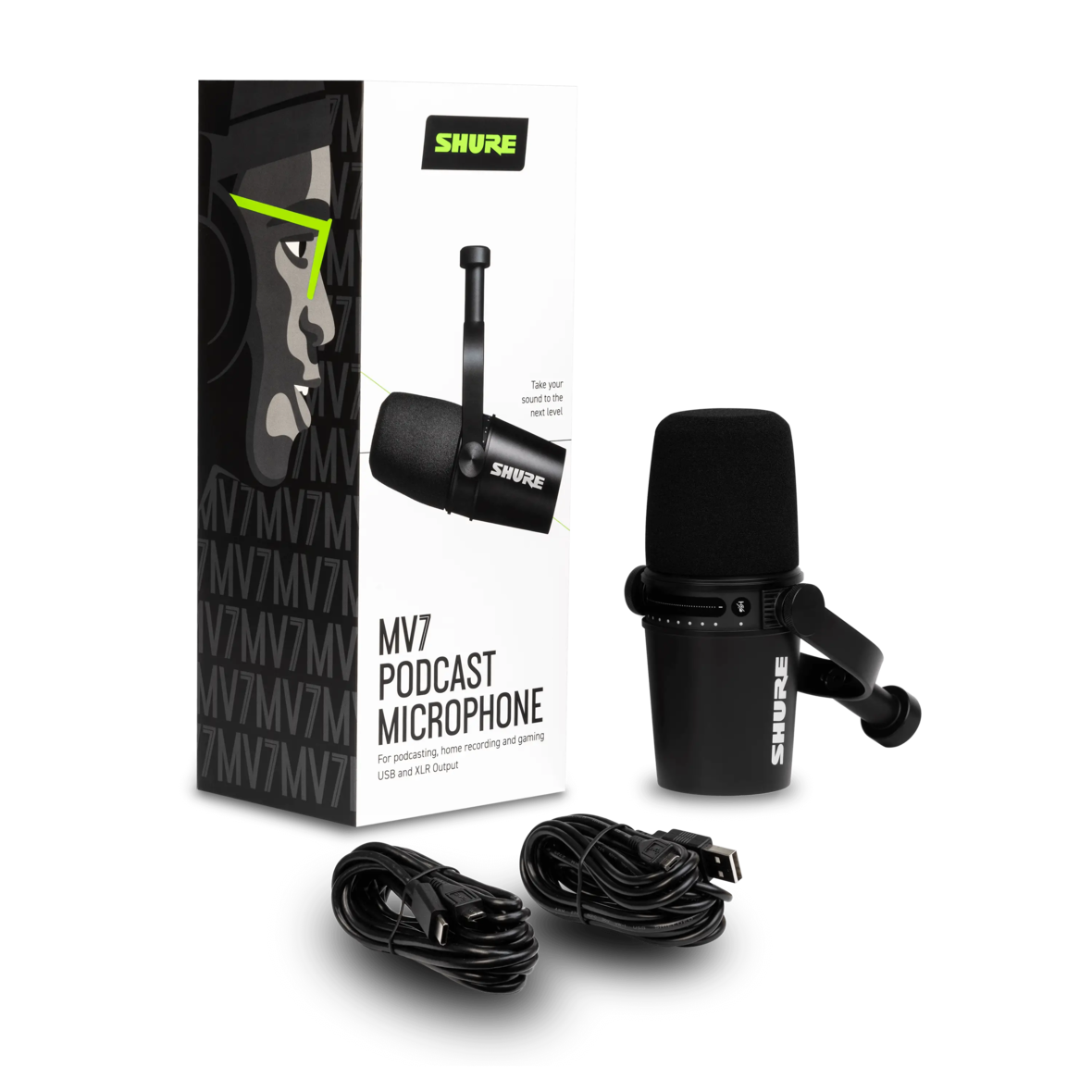 Shure MV7 Podcast Microphone Takes Recording and Streaming To The Next  Level - Shure USA